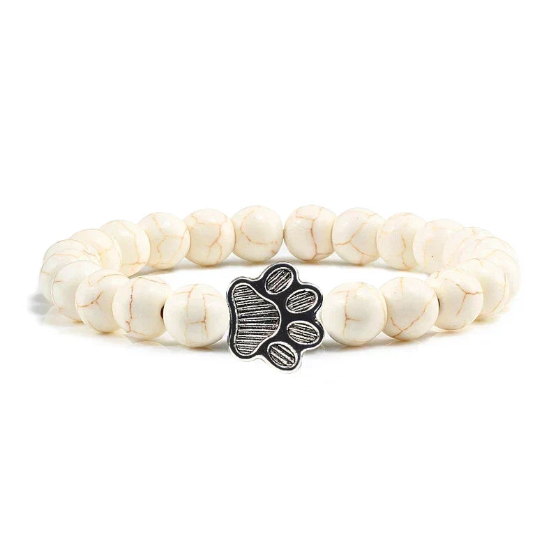 Bracelet with beaded paws - Elena Harper