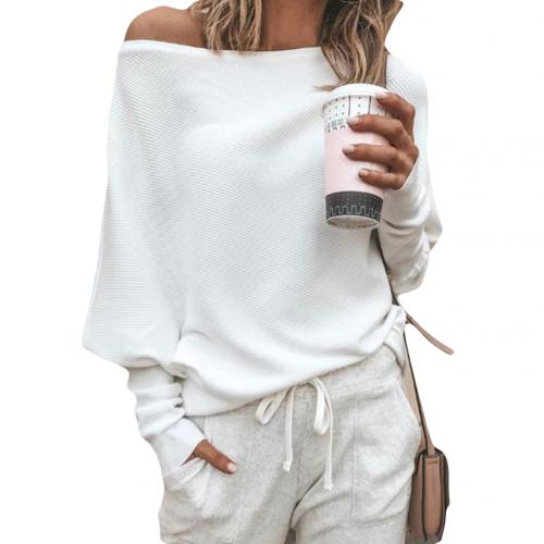 Trendy Off-Shoulder Knit Sweater for Women Sophie, view 6 - Elena Harper