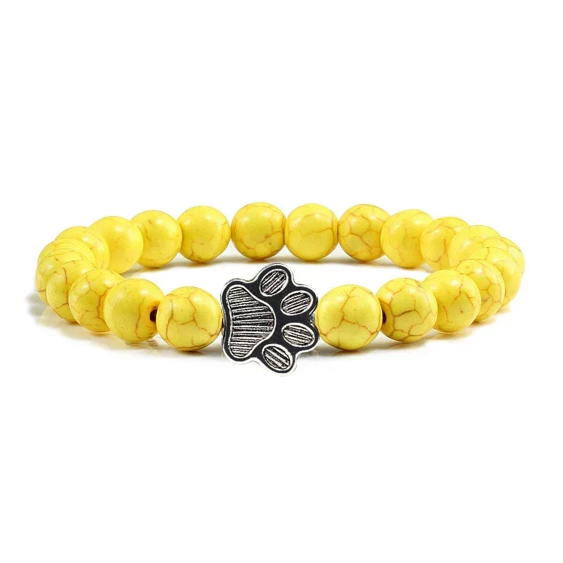 Bracelet with beaded paws - Elena Harper