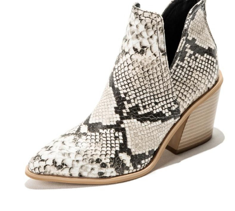 Merel - Trendy Cowboy Boots with High Heel