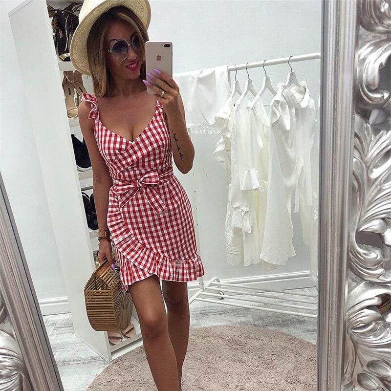 Rica - Small Checked Dress