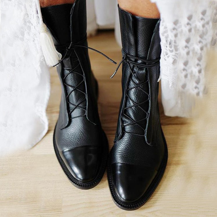 Lisa | Stylish Comfortable Leather Boots