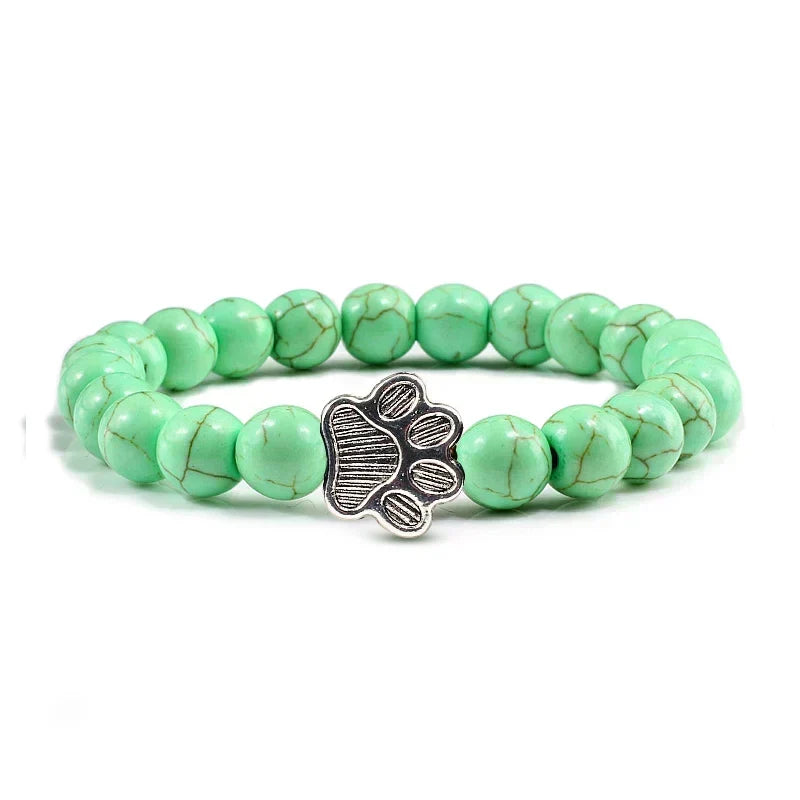 Bracelet with beaded paws - Elena Harper