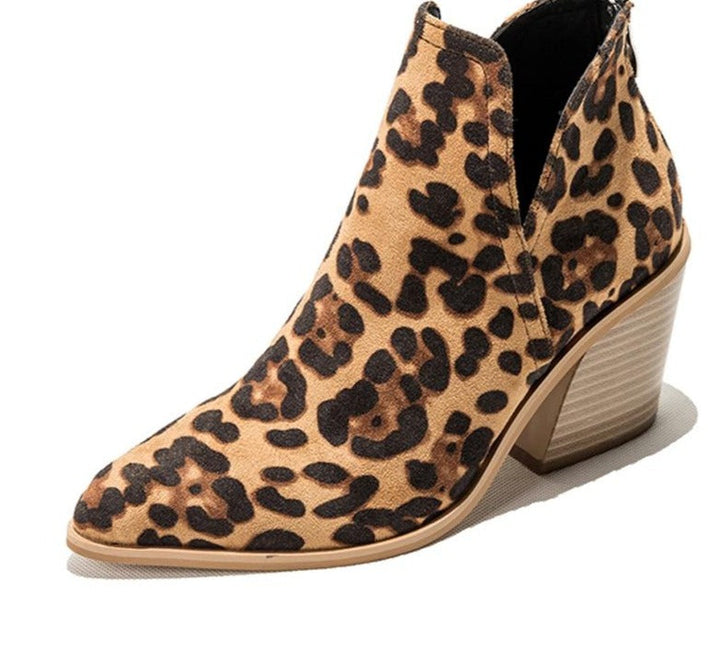 Merel - Trendy Cowboy Boots with High Heel