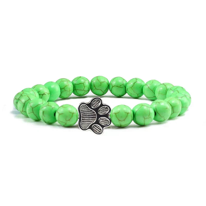 Bracelet with beaded paws - Elena Harper