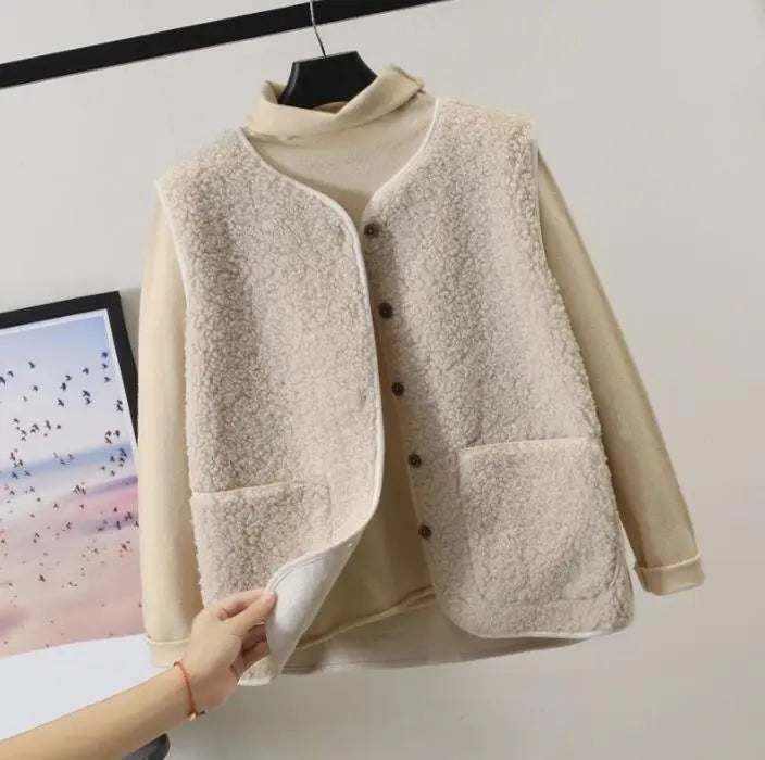 Andrea | Women's Cozy Winter Warm Sleeveless Vest