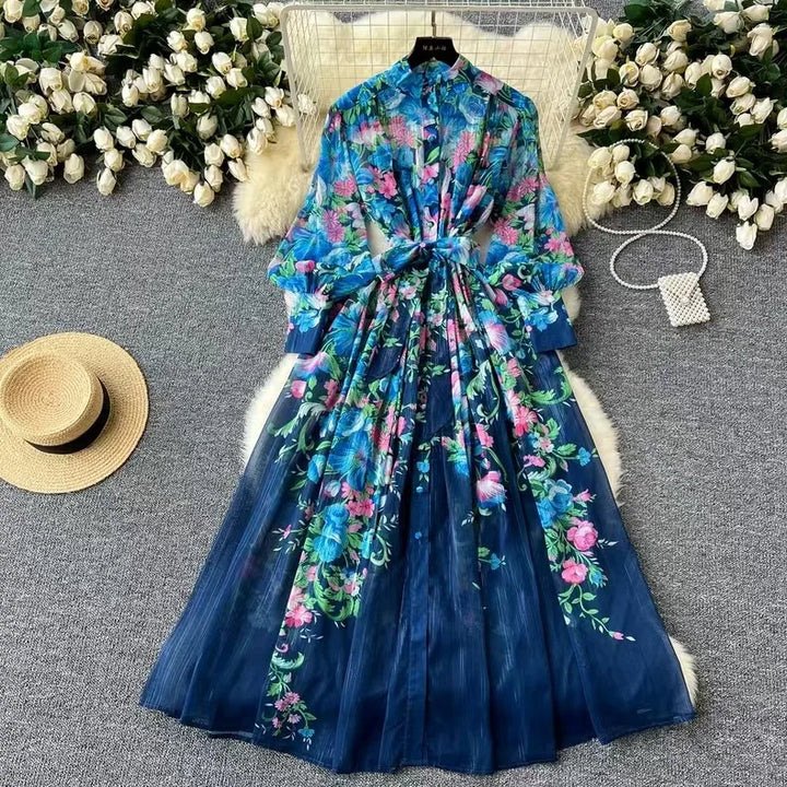 Lucy Boho Floral Summer Dress - Elena Harper