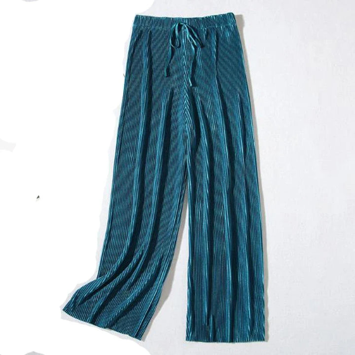 Edvige Lightweight Silk Pants, view 5 - Elena Harper