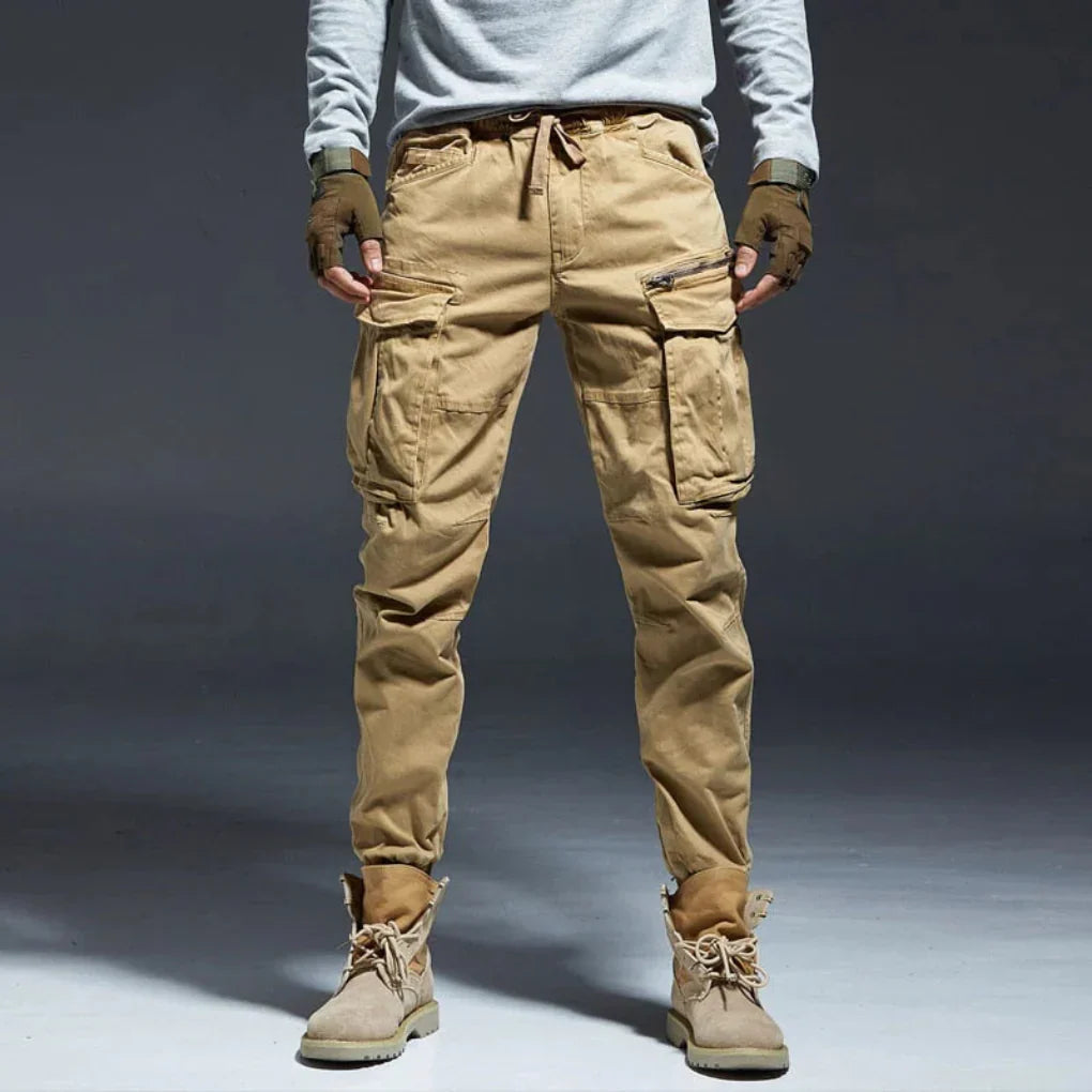Men’s Multiple Pockets Cargo Pants - Elena Harper