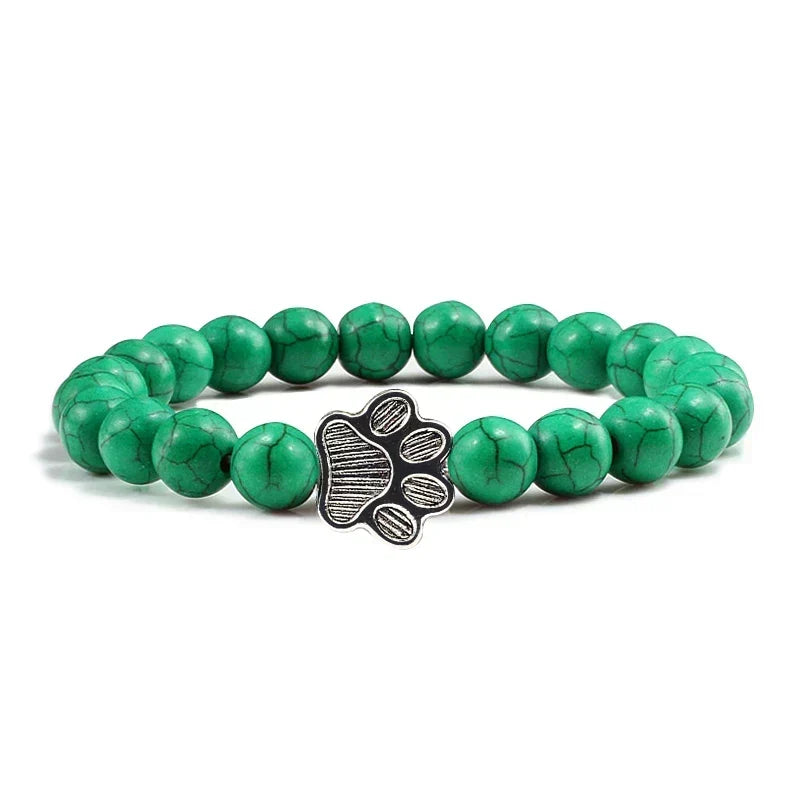 Bracelet with beaded paws - Elena Harper