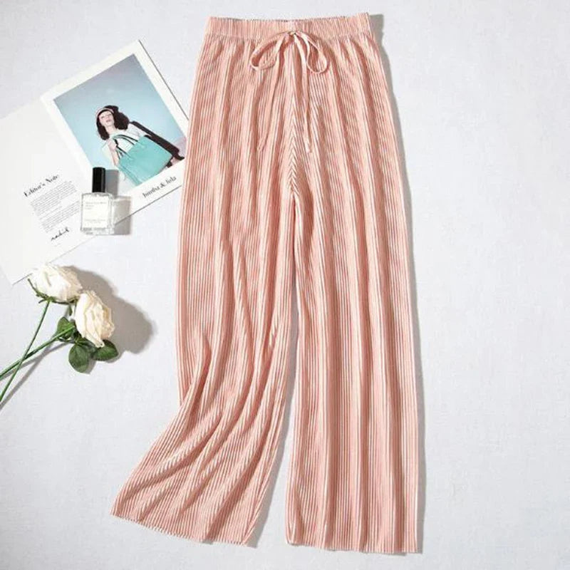 Edvige Lightweight Silk Pants, view 4 - Elena Harper