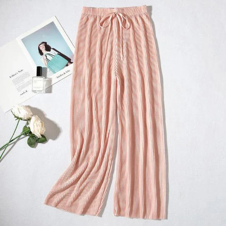 Edvige Lightweight Silk Pants, view 4 - Elena Harper