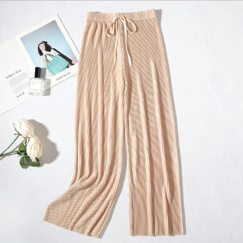 Edvige Lightweight Silk Pants, view 10 - Elena Harper