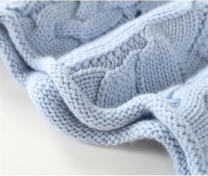 Women's sweater flattering, shape-retaining, and finely knitted with texture