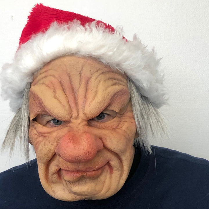 Unisex Realistic Full Head Mask for Halloween & Cosplay