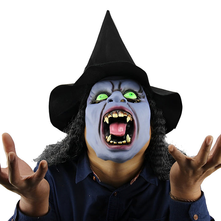 Unisex Realistic Full Head Mask for Halloween & Cosplay