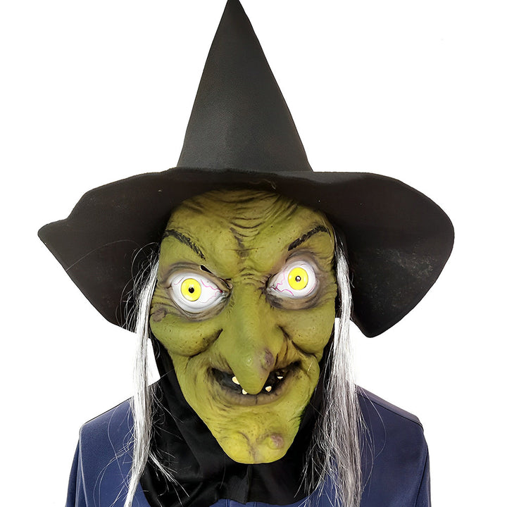 Unisex Realistic Full Head Mask for Halloween & Cosplay
