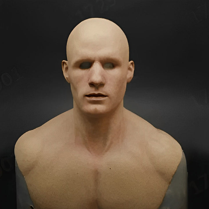 Unisex Realistic Full Head Mask for Halloween & Cosplay