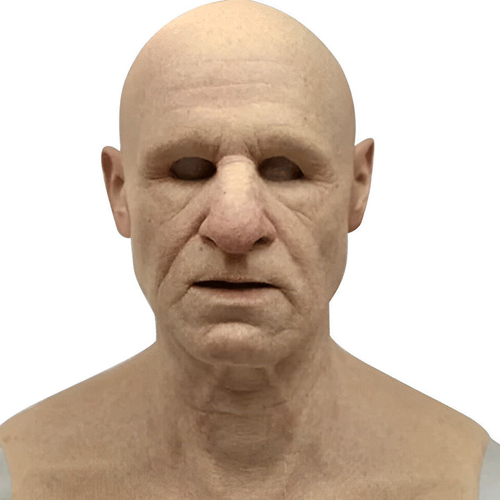 Unisex Realistic Full Head Mask for Halloween & Cosplay, view 3 - Elena Harper