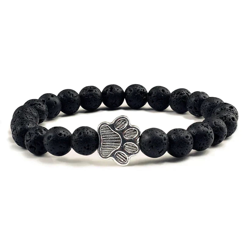 Bracelet with beaded paws - Elena Harper