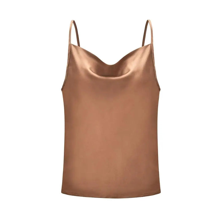 Analia Elegant Satin Blouse, view 9 - Elena Harper
