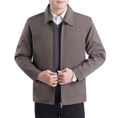 Elegant classic jackets for men with lapel collar