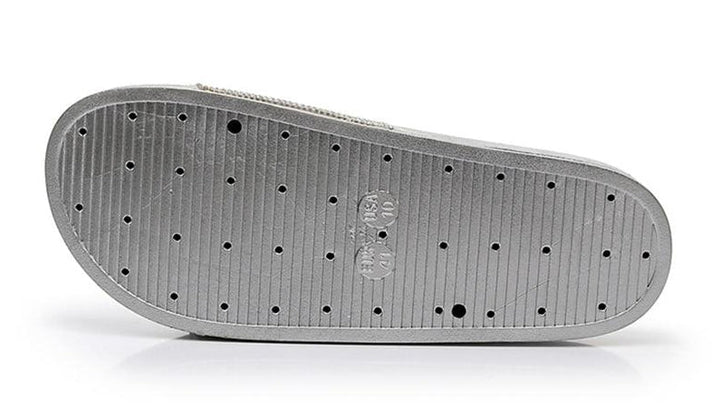 Women's Sparkling Crystal Embellished Slides Sandals