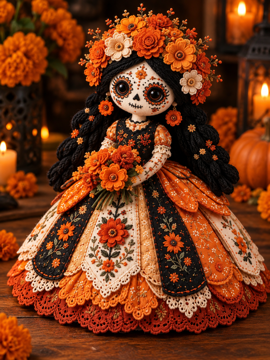 Halloween Skeleton Bride Craft Kit