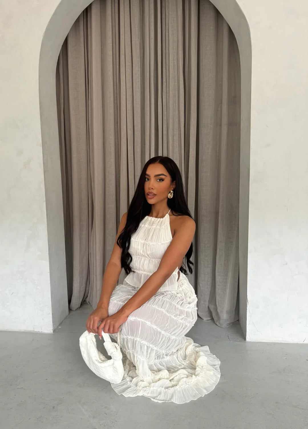 Hawaii Set for Women with Top and Maxi Skirt - Natasha