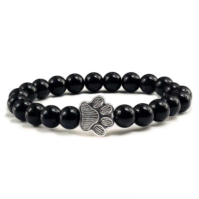 Bracelet with beaded paws - Elena Harper