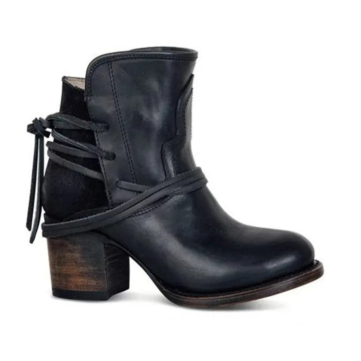Vintage Leather Western Boots