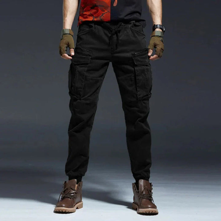 Men’s Multiple Pockets Cargo Pants, view 3 - Elena Harper