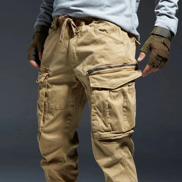 Men’s Multiple Pockets Cargo Pants, view 5 - Elena Harper