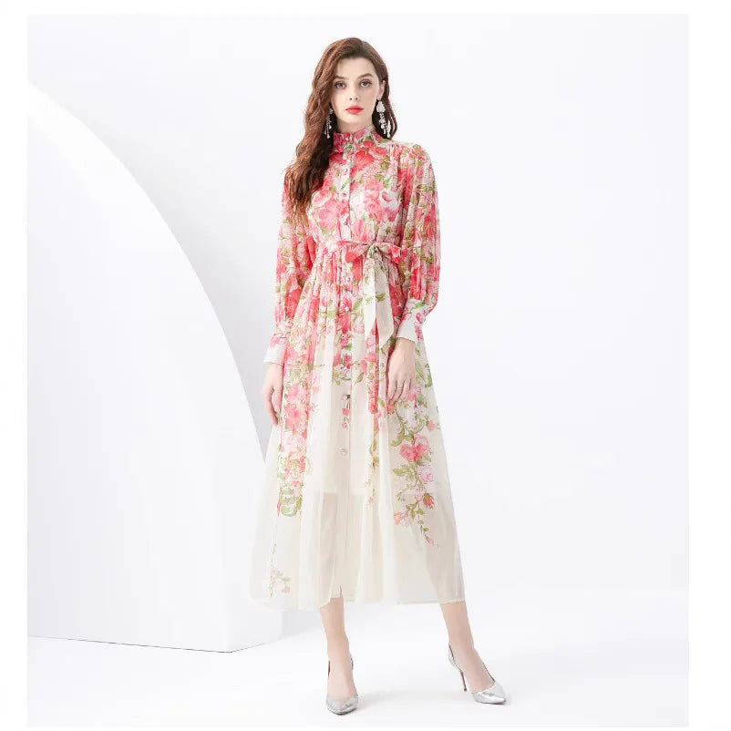 Lucy Boho Floral Summer Dress - Elena Harper