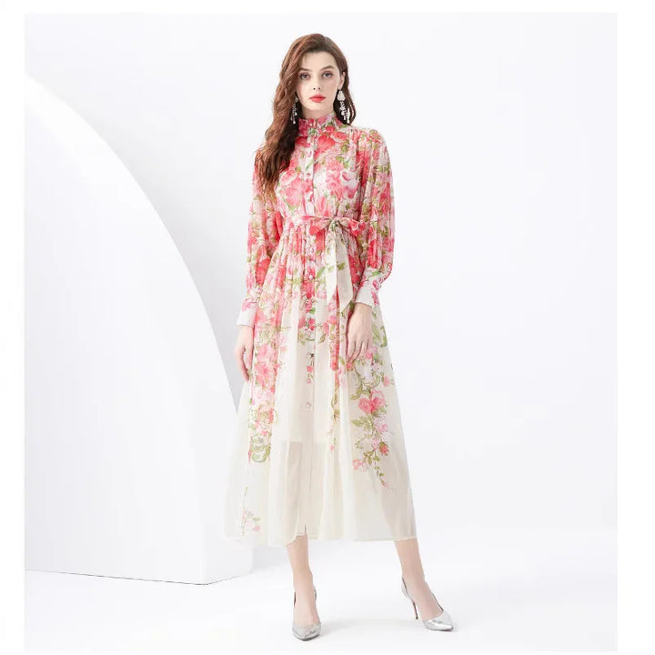 Lucy Boho Floral Summer Dress - Elena Harper