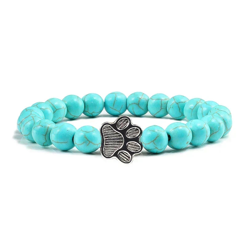 Bracelet with beaded paws - Elena Harper