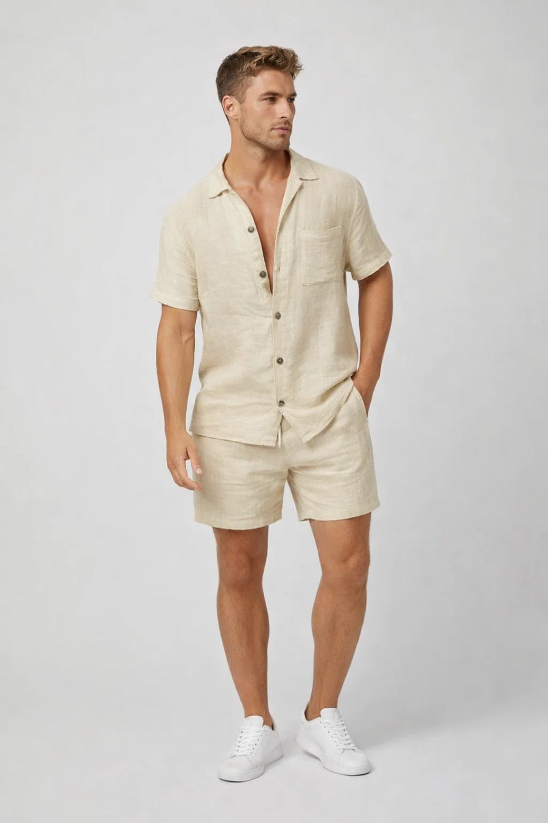 Summer Coordinated Set for Men - Elena Harper