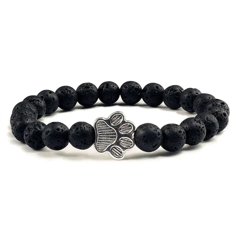 Bracelet with beaded paws - Elena Harper