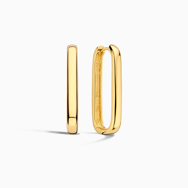 Isolde Large Iconic Hoops, view 3 - Elena Harper