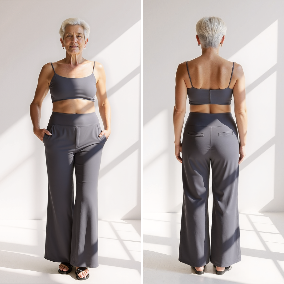 Women's Trousers | High Waist & Shaping Effect