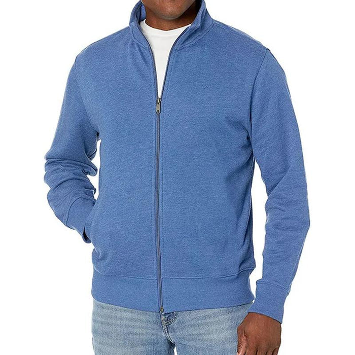 Men's Zip-Up Tracksuit with High Legs