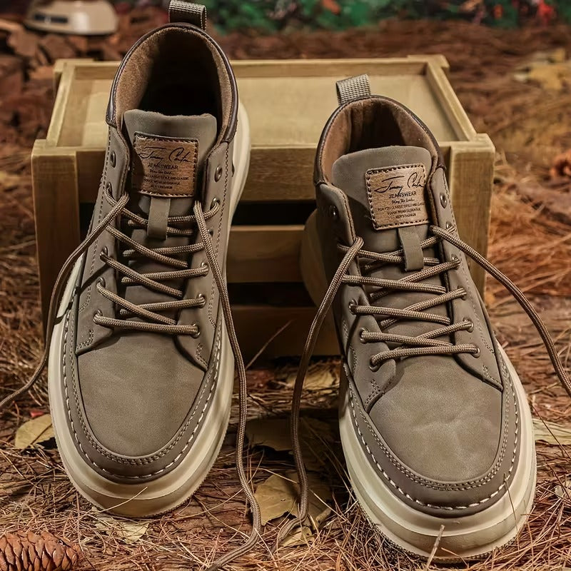 Caro Durable Leather Boots - Elena Harper