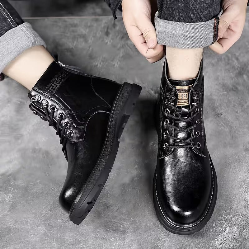 Hinnerk - Orthopedic Leather Boot