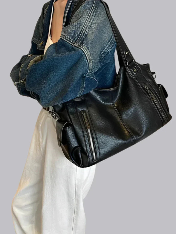 Asha Elegant and Practical Shoulder Bag, view 10 - Elena Harper
