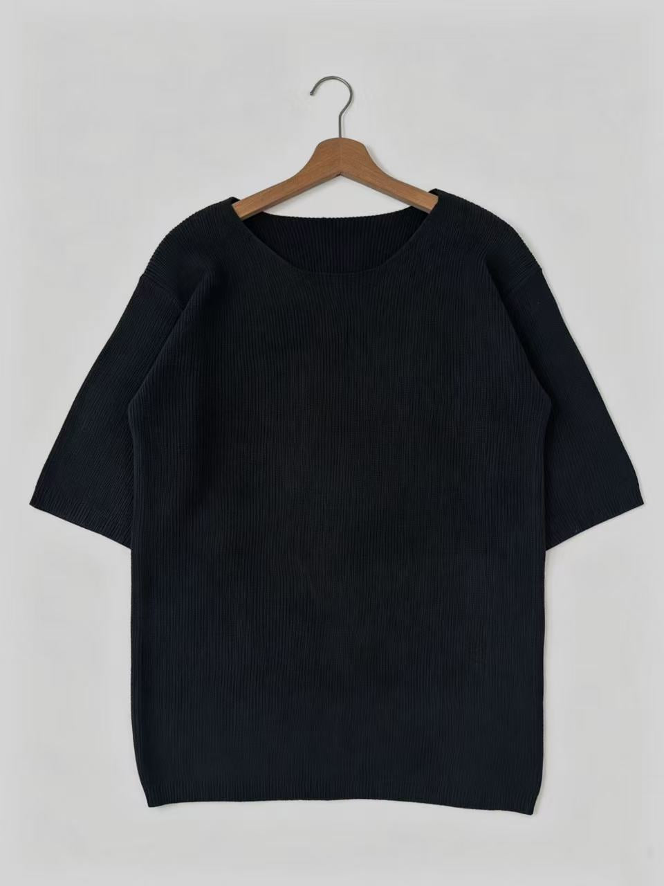 LAURENT MONACO | COLLARLESS KNIT SWEATER FOR MEN