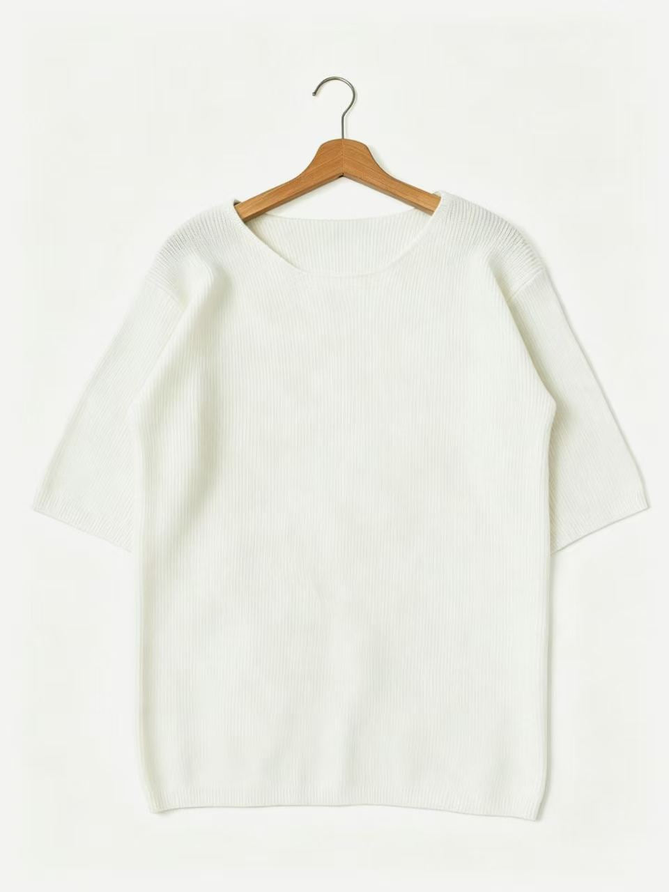 LAURENT MONACO | COLLARLESS KNIT SWEATER FOR MEN