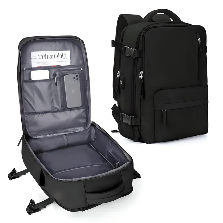 Explorer Expandable Carry-On Backpack - Elena Harper