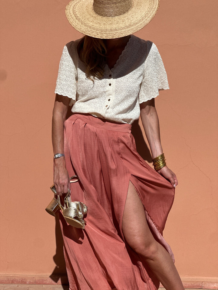 Frida Split Skirt, view 8 - Elena Harper