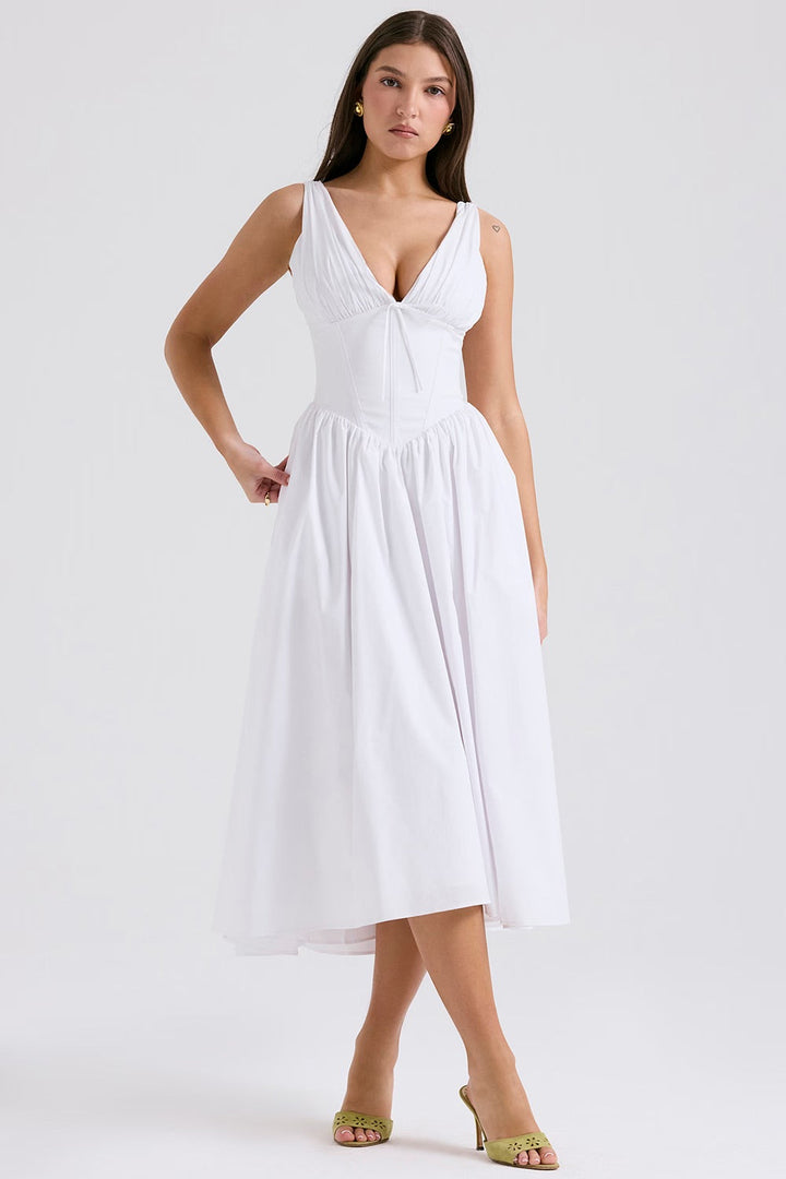 Gabriella Elegant Summer Dress - Elena Harper