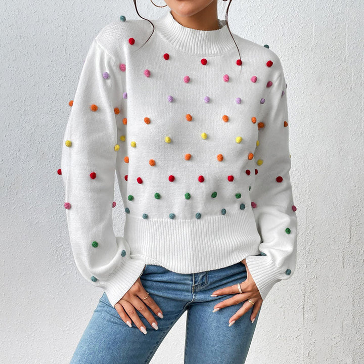 Fashionable Casual Knit Pullover
